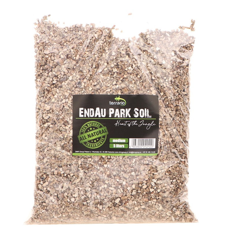 TERRARIO Endau Park Soil Medium 5L Wermikulit Podłoże Ściółka Inkubacja