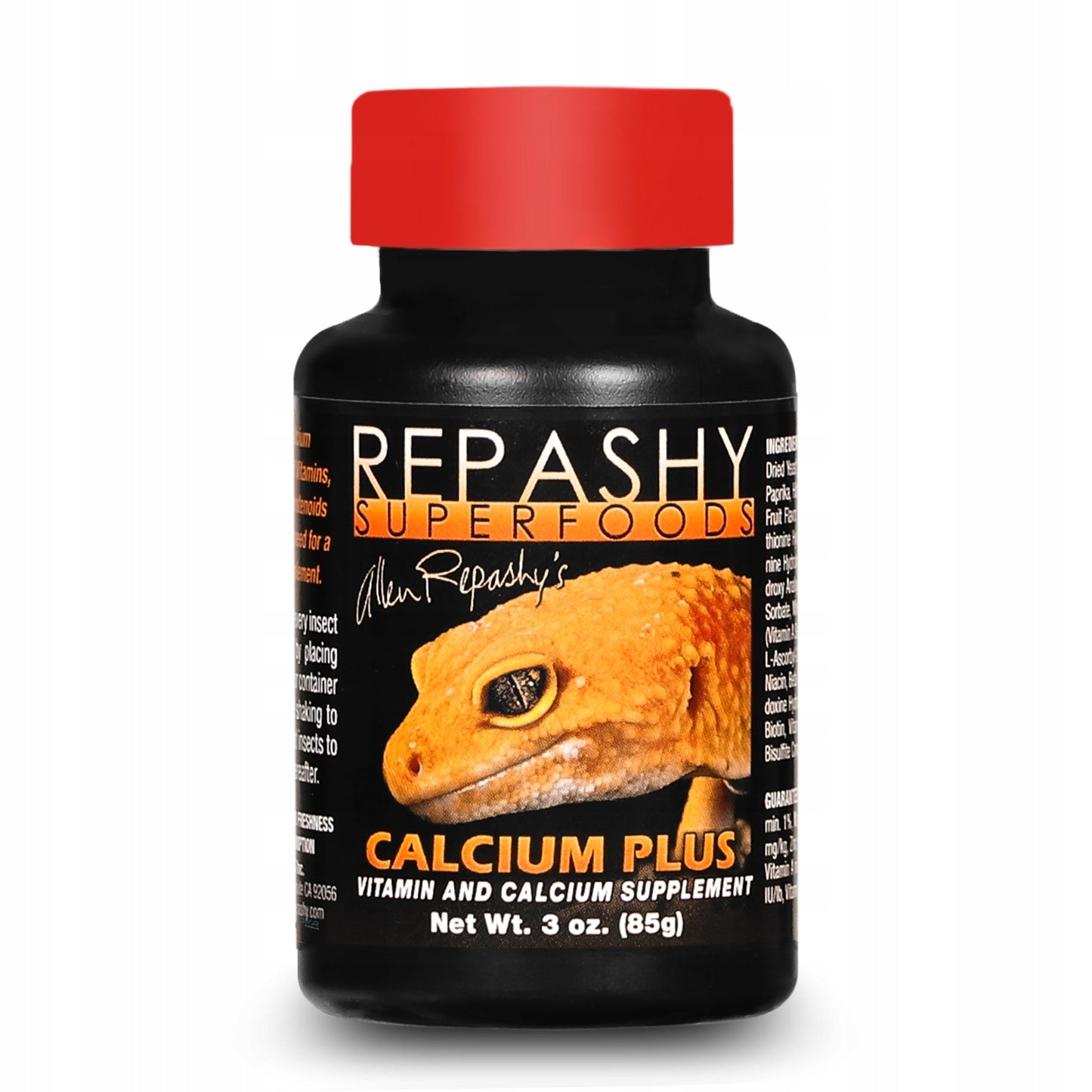 REPASHY Calcium Plus 85 g witaminy i wapń dla gadów i płazów