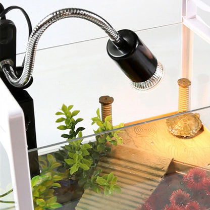TERRARIO ReptiSun Long Lampa z Klipsem i Regulatorem Gięta Oprawka E27 200W
