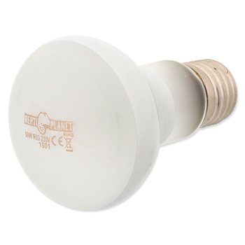 REPTI PLANET Daylight Frosted żarówka grzewcza dzienna mleczna Spot 50W do terrarium