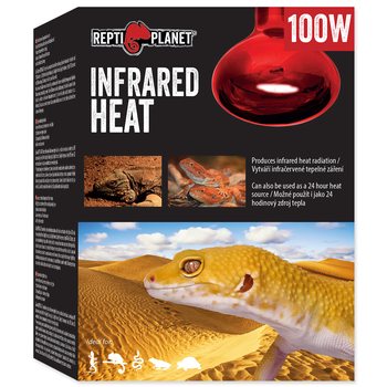REPTI PLANET Infrared  Heat żarówka grzewcza Spot 100W do terrarium