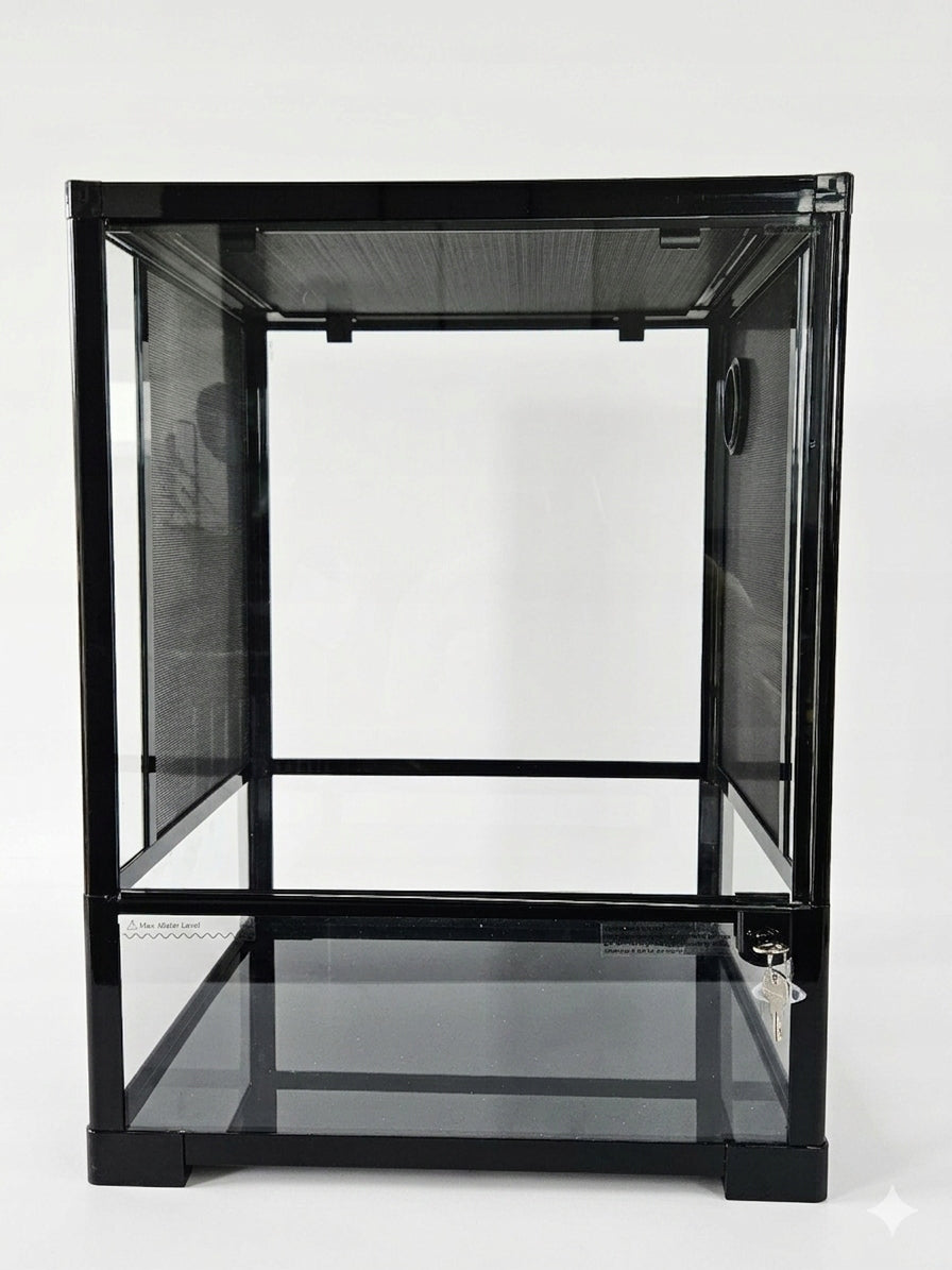 Szklane terrarium składane RK 45x45x60cm (HerpeTerrarium)