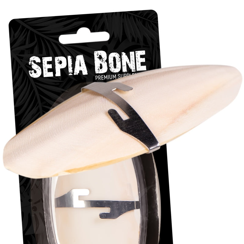 TERRARIO Sepia Bone Całość z Uchwytem Naturalne Wapno 12cm