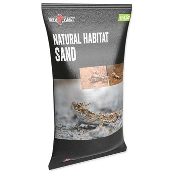 REPTI PLANET Substrate Sand Black 4,5kg - podłoże, piasek czarny 4,5kg