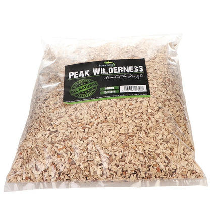 TERRARIO Peak Wilderness 5L Drobne Zrębki Bukowe Podłoże do Terrarium