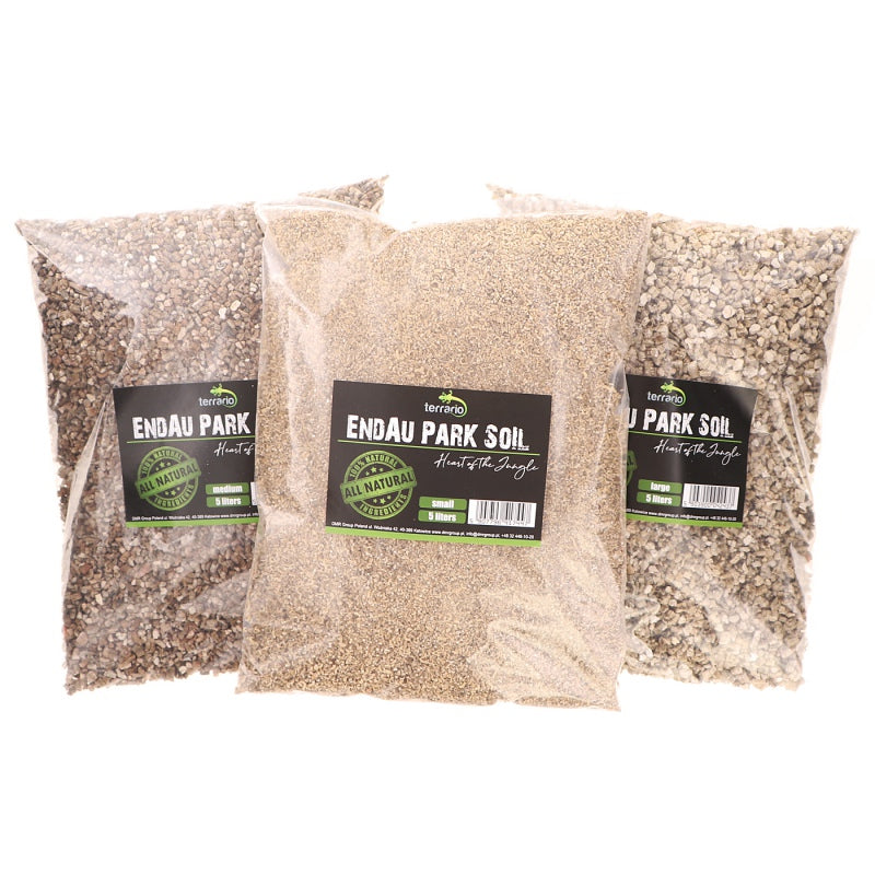 TERRARIO Endau Park Soil Small 5L Drobny Wermikulit Podłoże do terrarium