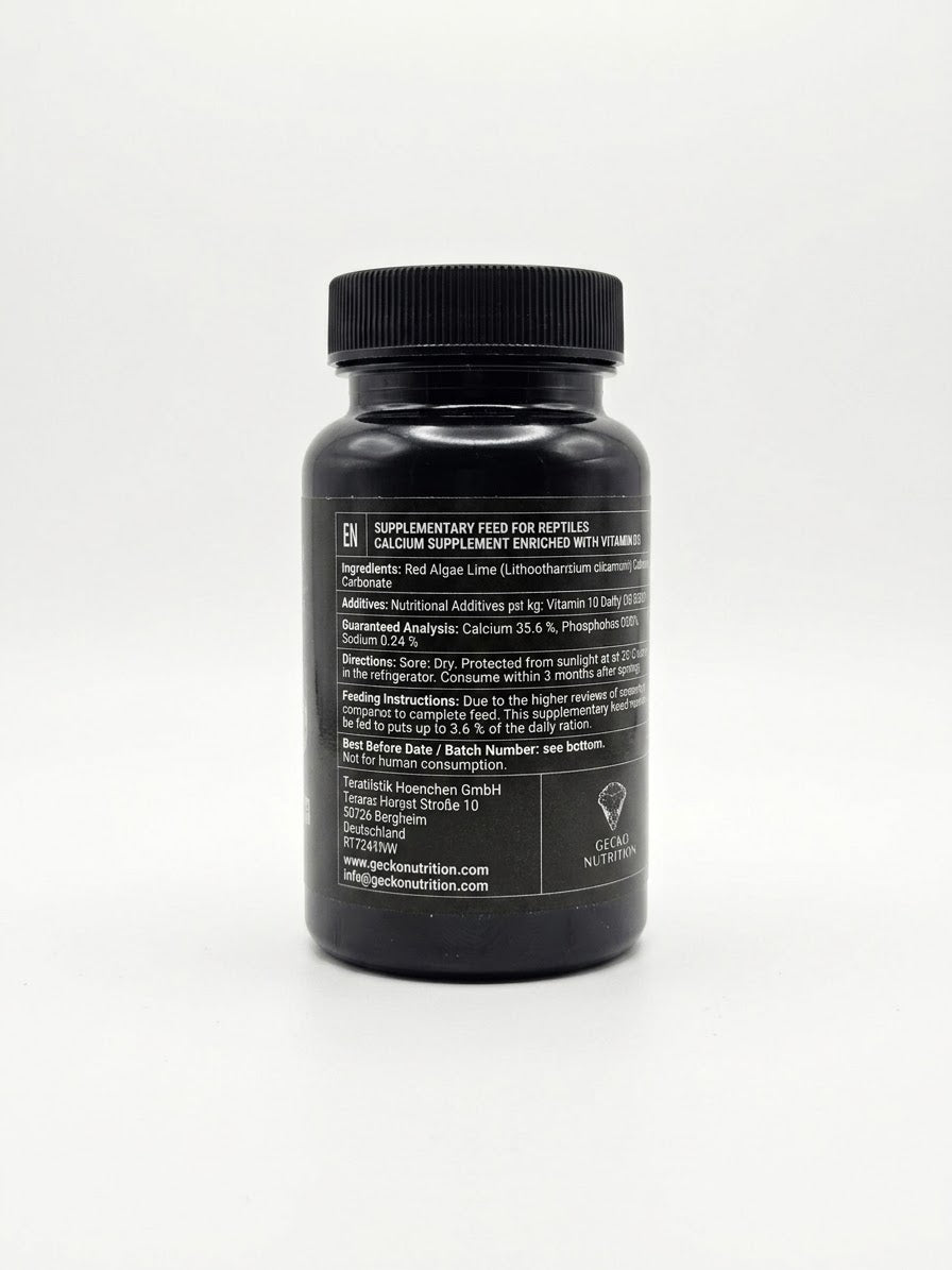 Gecko Nutrition Calcium + D3 50g