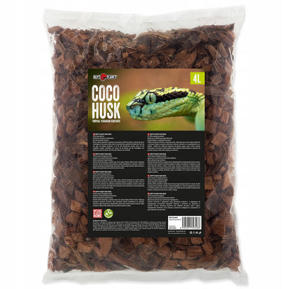 REPTI PLANET Podłoże kokosowe 4l do terrarium (COCO HUSK)