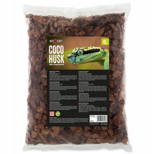 REPTI PLANET Podłoże kokosowe 4l do terrarium (COCO HUSK)