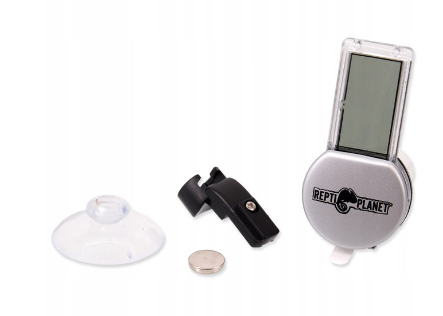 REPTI PLANET Termometr/Higrometr 2w1 z wyświetlaczem LCD do terrarium