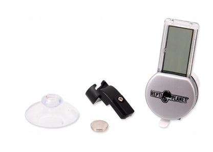 REPTI PLANET Termometr/Higrometr 2w1 z wyświetlaczem LCD do terrarium