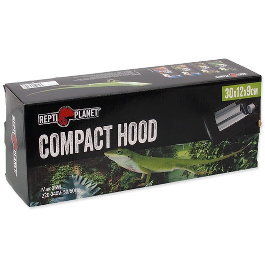 REPTI PLANET Compact Hood 30cm Belka Oprawa do Terrarium E27 1 Żarówka
