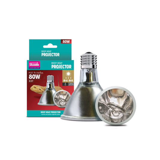 ARCADIA Deep Heat Projector 80W Projektor Ciepła DHP Podczerwień E27