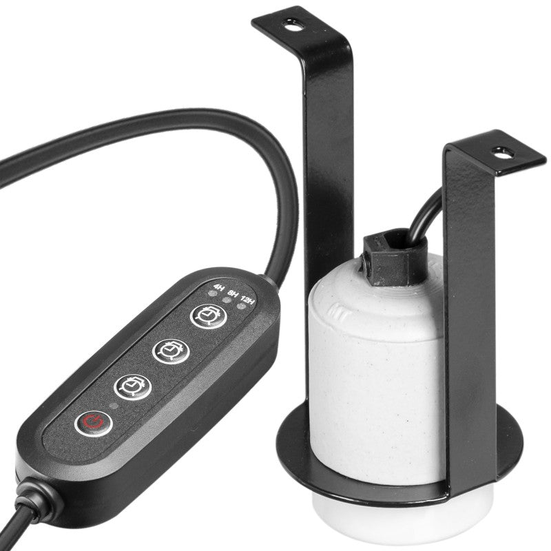 TERRARIO Muaritan Time Control Oprawka do Pokrywy z Timerem E27 do 200W