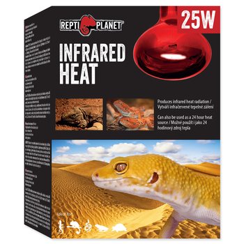 REPTI PLANET Infrared  Heat żarówka grzewcza Spot 50W do terrarium