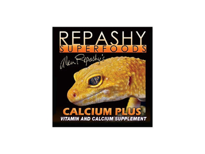 REPASHY Calcium Plus 170 g witaminy i wapń dla gadów i płazów