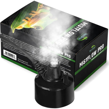 TERRARIO Mistflow Pro - Zamgławiacz Fogger do Terrarium Generator Mgły