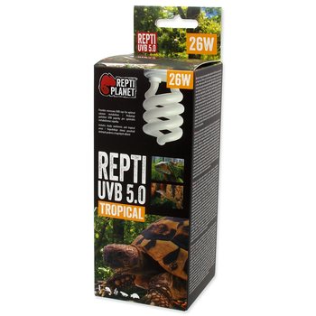 REPTI PLANET świetlówka kompaktowa UVB 5.0 26W do terrarium