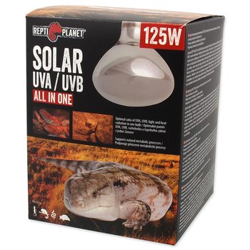 REPTI PLANET solar UVA+UVB ALL IN ONE żarówka słoneczna 125W do terrarium