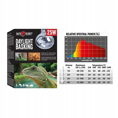 REPTI PLANET żarówka grzewcza dzienna DAYLIGHT BASKING Spot 25W