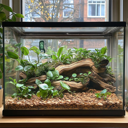 TERRARIO AeroSense Cyfrowy Termometr i Higrometr LCD do Terrarium