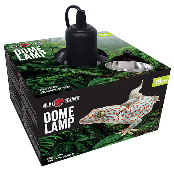 REPTI PLANET oprawa z kloszem 19cm wysoka E27 do terrarium (DOME LAMP)