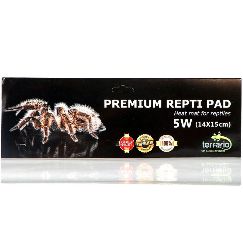 TERRARIO Premium Repti Pad 5W – Mata Grzewcza z Regulacją Mocy 14x15cm