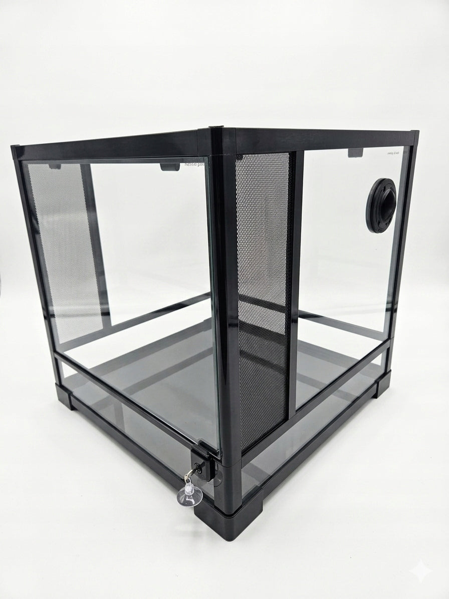 Szklane terrarium składane RK 45x45x45cm (HerpeTerrarium)