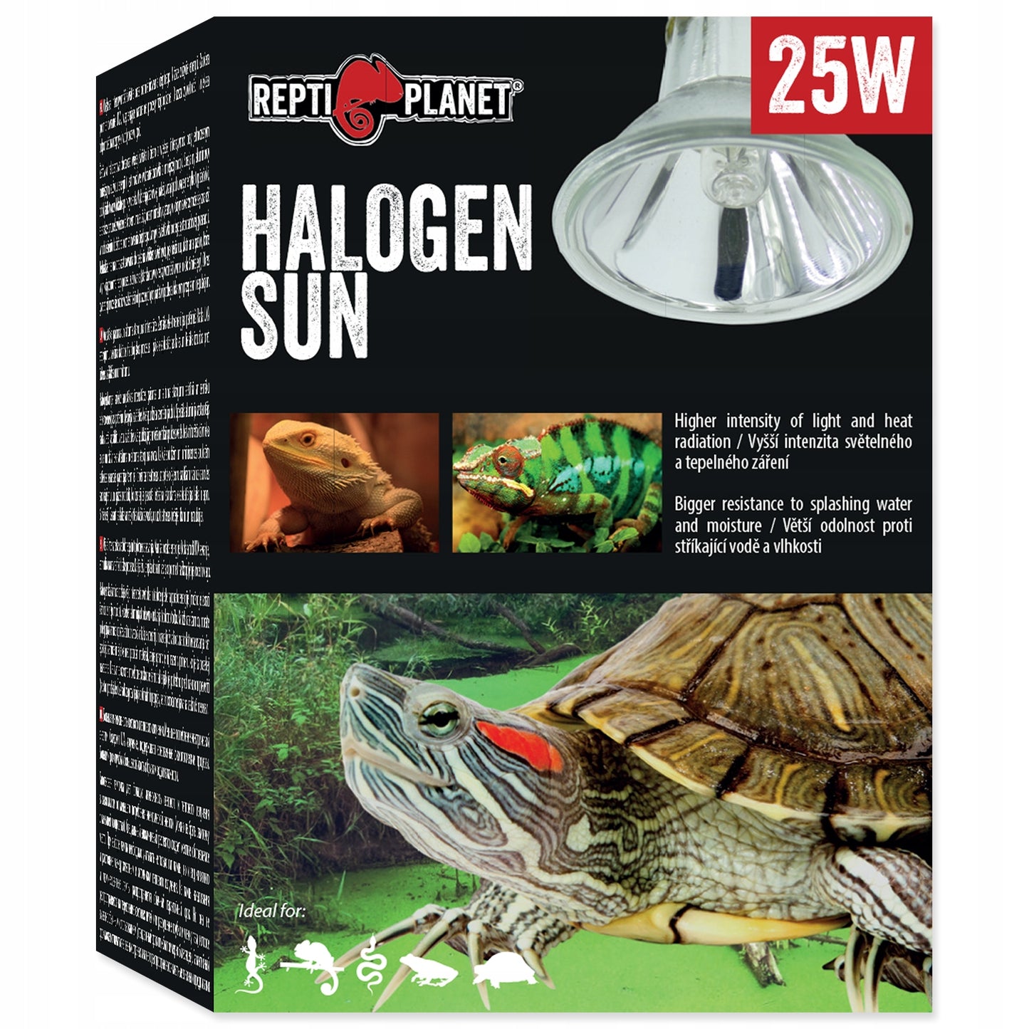 REPTI PLANET Halogen Sun żarówka halogenowa 25W do terrarium