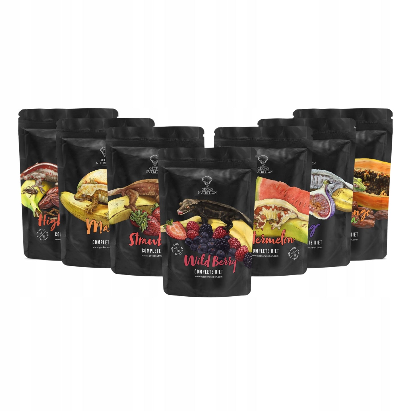 Gecko Nutrition High Insects (owady) 100g - pokarm (papka) dla gekona