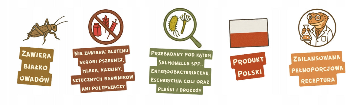 BioGecko Food Banan + Papaja 30g - pokarm (papka) dla gekonów