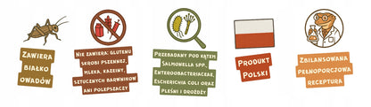 BioGecko Food Banan + Papaja 30g - pokarm (papka) dla gekonów