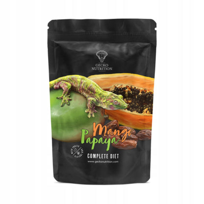 Gecko Nutrition Mango Papaya (papaja) 250g - pokarm (papka) dla gekona