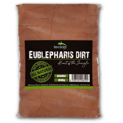 TERRARIO Eublepharis Dirt 1kg Podłoże dla Gekona Lamparciego