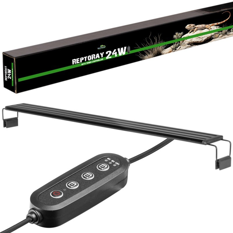 TERRARIO ReptoRay 24W Lampa LED do Terrarium 90cm Timer Programator