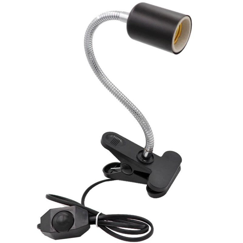 TERRARIO ReptiSun Long Lampa z Klipsem i Regulatorem Gięta Oprawka E27 200W