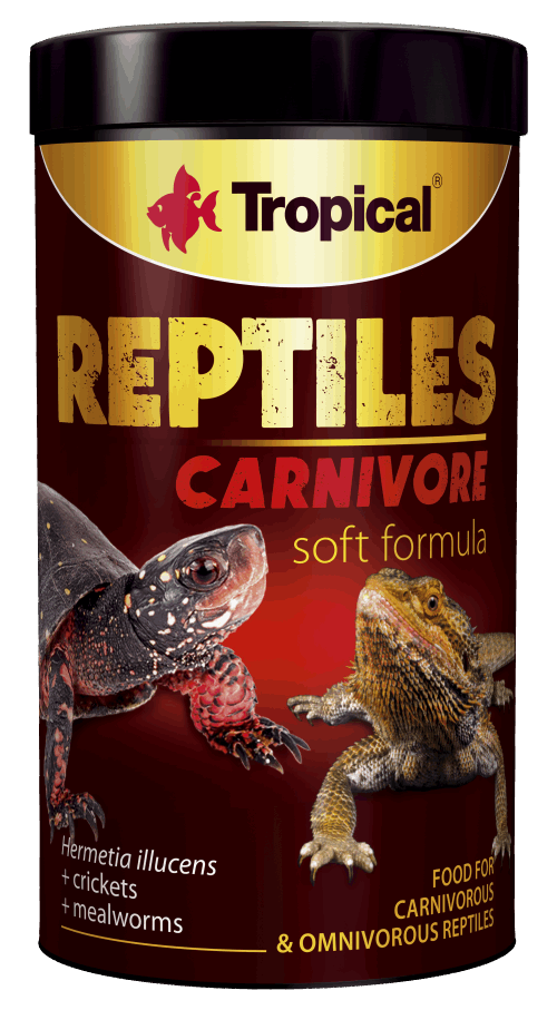 TROPICAL Reptiles Carnivore Soft Pokarm dla Gadów Mięsożernych 250ml 65g