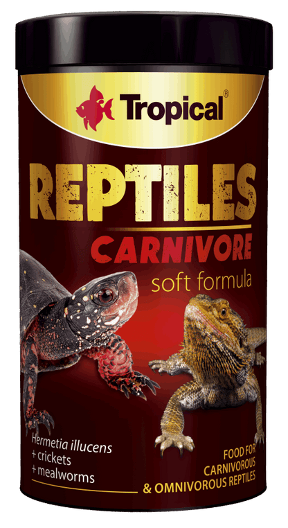 TROPICAL Reptiles Carnivore Soft Pokarm dla Gadów Mięsożernych 250ml 65g