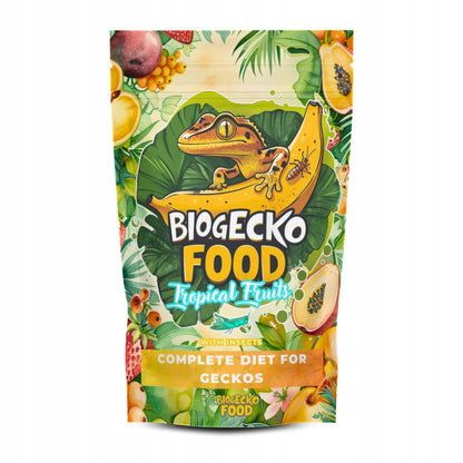 BioGecko Food Banan +Owoce Tropikalne 30g - pokarm(papka dla gekonów