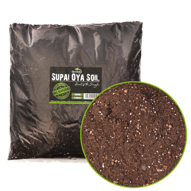 TERRARIO Supai Oya Soil Podłoże Ziemia dla Żółwi 6L 5kg