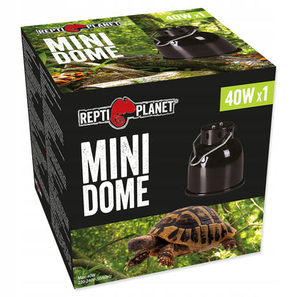 REPTI PLANET mini lampa/ oprawa/ klosz max 40W E27 do terrarium (Mini Dome)