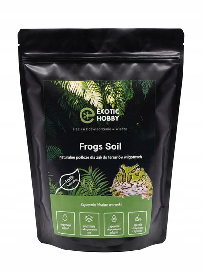 Exotic Hobby Frogs Soil podłoże bioaktywne dla żab 3L