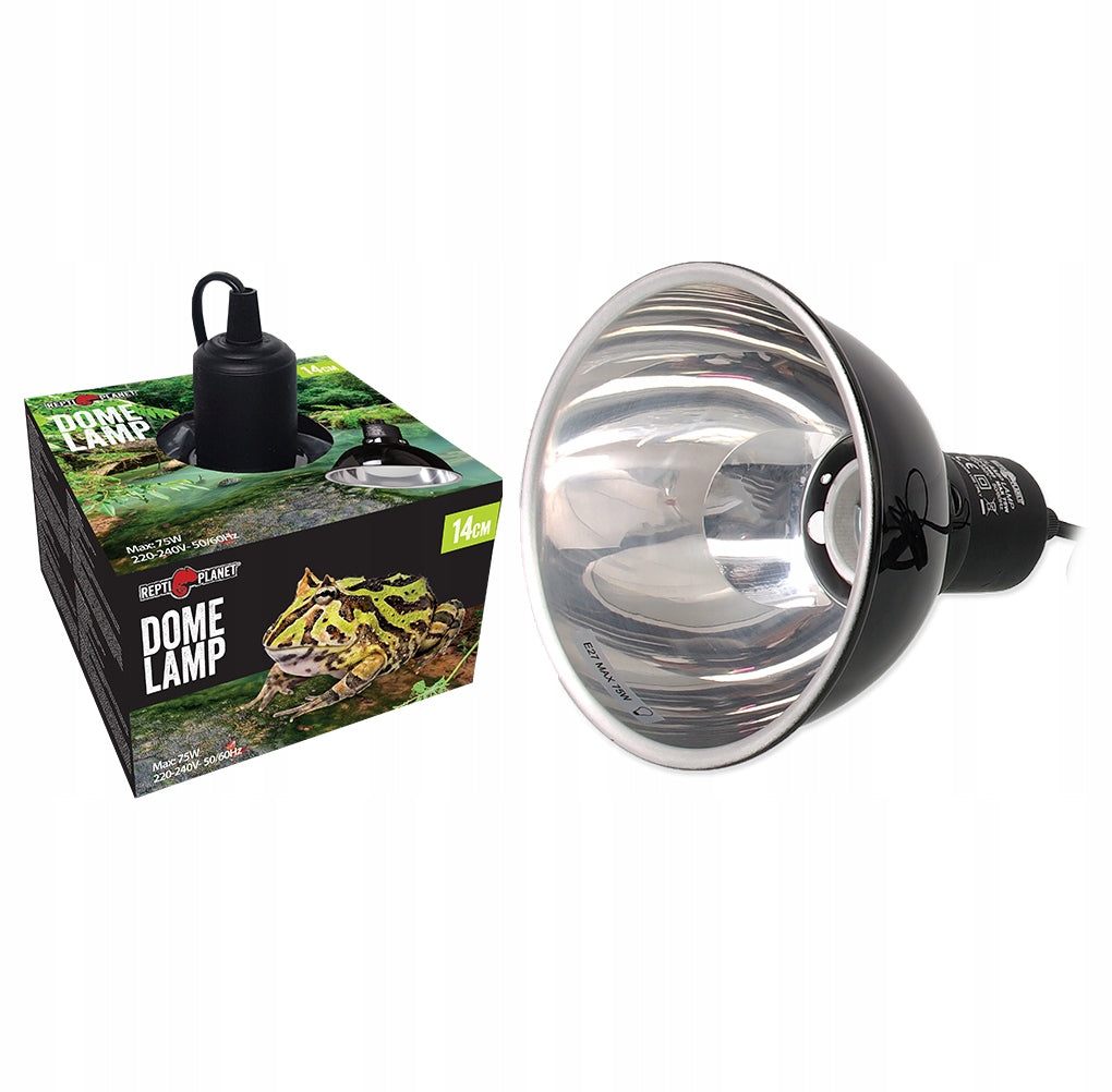 REPTI PLANET Dome Lamp oprawka z kloszem 14cm E27 do terrarium
