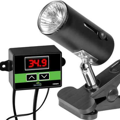 TERRARIO ReptiSun Temperature Control Lampa z Termostatem Sonda E27 Klips