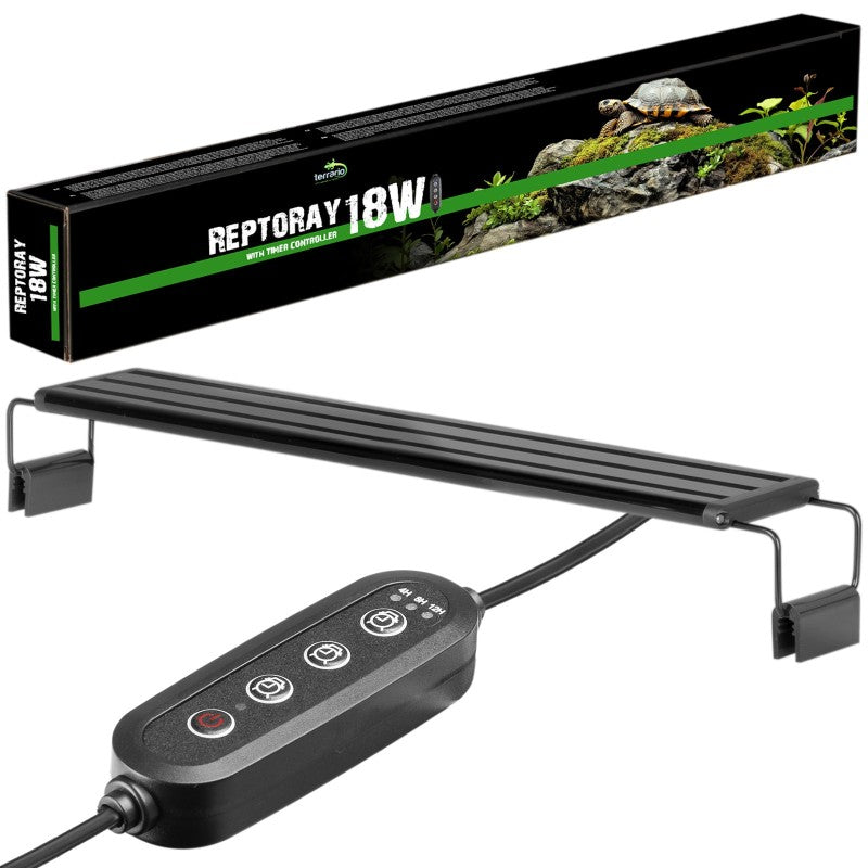 TERRARIO ReptoRay 18W Lampa LED do Terrarium 70cm Timer Programator