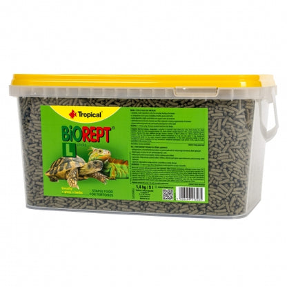 TROPICAL Biorept L Pokarm dla Żółwi Lądowych Pałeczki 5L 1,4Kg