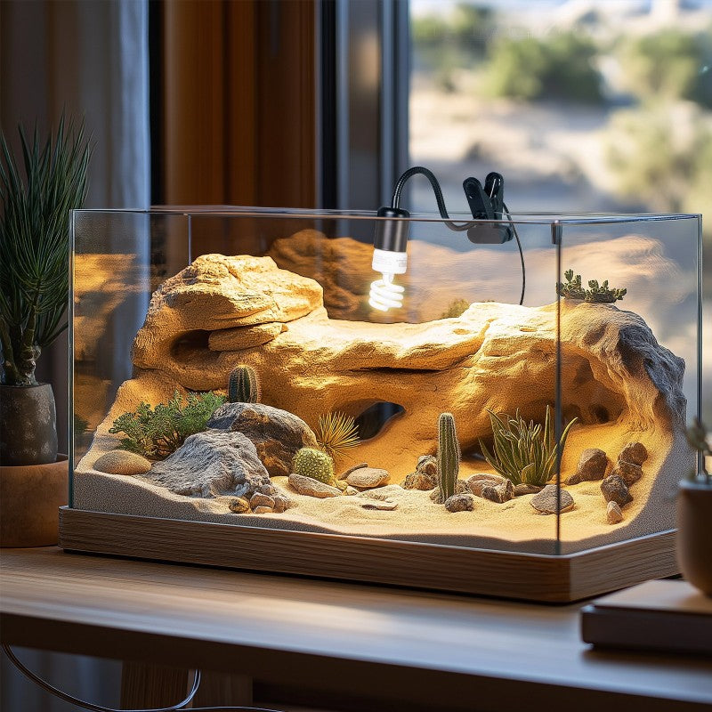 TERRARIO Long ReptiSun Time Control Lampa z Programatorem Długie Ramię