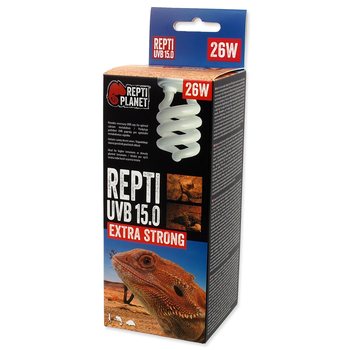 REPTI PLANET świetlówka kompaktowa UVB 15.0 26W do terrarium