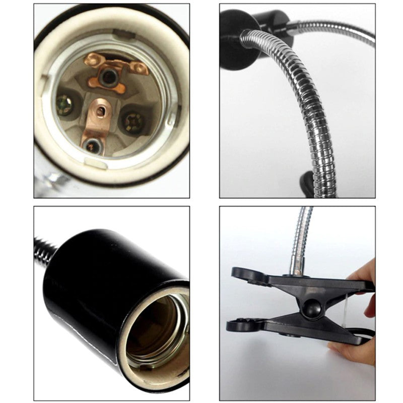 TERRARIO ReptiSun Long Lampa z Klipsem i Regulatorem Gięta Oprawka E27 200W