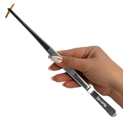 TERRARIO ViperTweez Simple XL Pęseta Prosta 38cm Wodoodporna, Nierdzewna